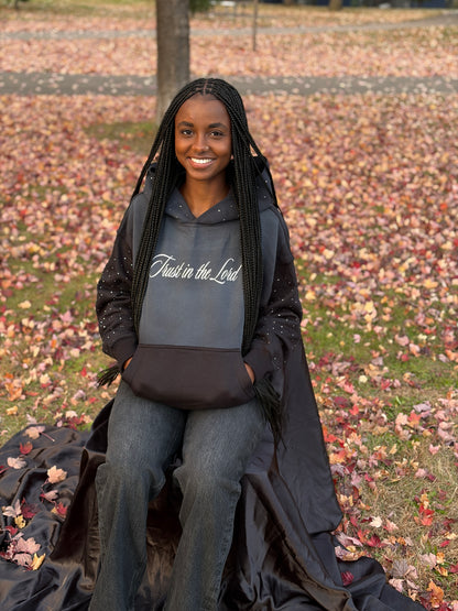 TRUST IN THE LORD RHINESTONE HOODIE