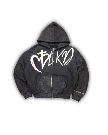 TLKD ZIP-UP HOODIE - THE LORD’S KINGDOM DEPT