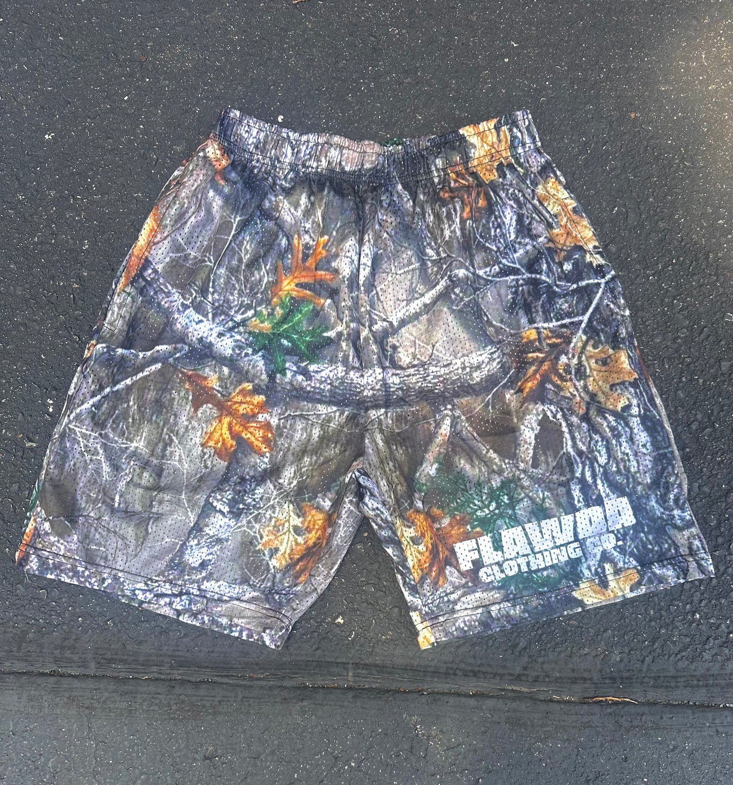 Flawda Camo Shorts