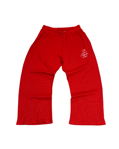 "Christmas Red" Thermal Sweat Pants - The Lord's Kingdom Dept.